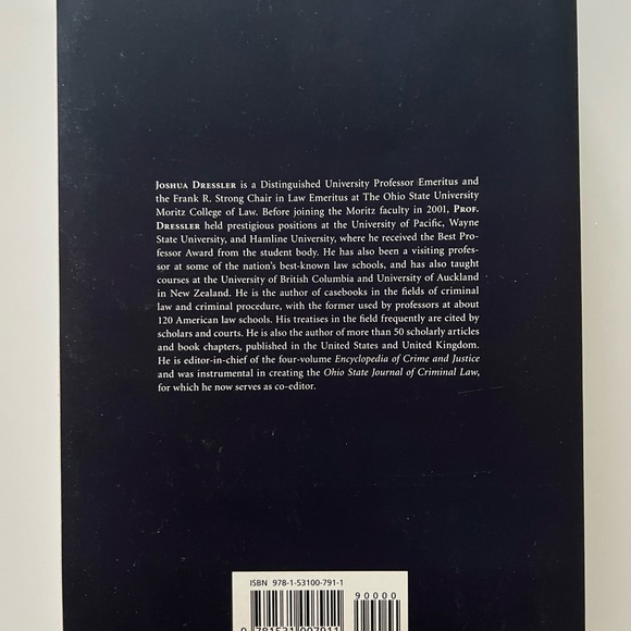 Understanding Criminal Law, Dressler, Eighth Edition. - Picture 3 of 3